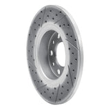 Dynamic Friction 2015-2026 Alfa Romeo Tonale Rear Right Drilled & Slotted Geoperformance Rotor by Dynamic Friction Company 830-42014R