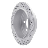 Dynamic Friction 2007-2012 Dodge Nitro Rear Left Drilled & Slotted Geoperformance Rotor by Dynamic Friction Company 830-42019L
