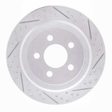 Dynamic Friction 2007-2012 Dodge Nitro Rear Right Drilled & Slotted Geoperformance Rotor by Dynamic Friction Company 830-42019R