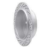 Dynamic Friction 2007-2012 Dodge Nitro Rear Right Drilled & Slotted Geoperformance Rotor by Dynamic Friction Company 830-42019R
