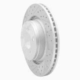 Dynamic Friction 2011-2012 Jeep Liberty Front Left Drilled & Slotted Geoperformance Rotor by Dynamic Friction Company 830-42021L