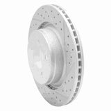Dynamic Friction 2011-2012 Jeep Liberty Front Right Drilled & Slotted Geoperformance Rotor by Dynamic Friction Company 830-42021R