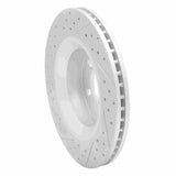 Dynamic Friction 2011-2012 Jeep Liberty Front Right Drilled & Slotted Geoperformance Rotor by Dynamic Friction Company 830-42021R