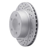 R1 Concepts 1990-1999 Jeep Grand Cherokee Front Left Drilled & Slotted Geoperformance Rotor by R1 Concepts 830-42022L