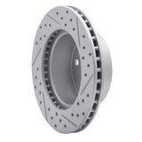 R1 Concepts 1990-1999 Jeep Grand Cherokee Front Left Drilled & Slotted Geoperformance Rotor by R1 Concepts 830-42022L