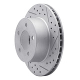 R1 Concepts 1990-1999 Jeep Grand Cherokee Front Right Drilled & Slotted Geoperformance Rotor by R1 Concepts 830-42022R