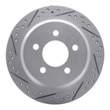 R1 Concepts 1993-1998 Jeep Grand Cherokee Rear Left Drilled & Slotted Geoperformance Rotor by R1 Concepts 830-42023L