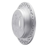 R1 Concepts 1993-1998 Jeep Grand Cherokee Rear Right Drilled & Slotted Geoperformance Rotor by R1 Concepts 830-42023R