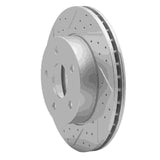 R1 Concepts 1999-2004 Jeep Grand Cherokee Front Left Drilled & Slotted Geoperformance Rotor by R1 Concepts 830-42024L
