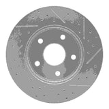 R1 Concepts 1999-2004 Jeep Grand Cherokee Front Left Drilled & Slotted Geoperformance Rotor by R1 Concepts 830-42024L