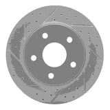 R1 Concepts 1999-2004 Jeep Grand Cherokee Front Left Drilled & Slotted Geoperformance Rotor by R1 Concepts 830-42024L