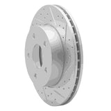 R1 Concepts 1999-2004 Jeep Grand Cherokee Front Right Drilled & Slotted Geoperformance Rotor by R1 Concepts 830-42024R