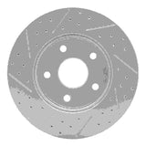 R1 Concepts 1999-2004 Jeep Grand Cherokee Front Right Drilled & Slotted Geoperformance Rotor by R1 Concepts 830-42024R