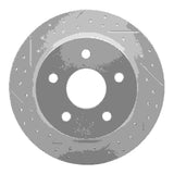 R1 Concepts 1999-2004 Jeep Grand Cherokee Rear Left Drilled & Slotted Geoperformance Rotor by R1 Concepts 830-42025L