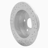 R1 Concepts 1999-2004 Jeep Grand Cherokee Rear Left Drilled & Slotted Geoperformance Rotor by R1 Concepts 830-42025L
