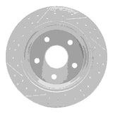 R1 Concepts 1999-2004 Jeep Grand Cherokee Rear Right Drilled & Slotted Geoperformance Rotor by R1 Concepts 830-42025R