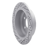 Dynamic Friction 2003-2007 Jeep TJ (Canada - See Wrangler For Us) Rear Right Drill & Slot Geoperformance Rotor by Dynamic Friction Company 830-42028R