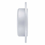 Dynamic Friction 2007-2018 Jeep Wrangler Rear Left Drilled & Slotted Geoperformance Rotor by Dynamic Friction Company 830-42029L
