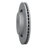 Dynamic Friction 2012-2018 Jeep Wrangler Front Left Drilled & Slotted Geoperformance Rotor by Dynamic Friction Company 830-42033L