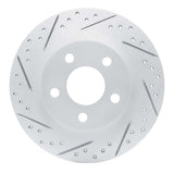 R1 Concepts 1998-2005 Buick Park Avenue Rear Left Drilled & Slotted Geoperformance Rotor by R1 Concepts 830-45009L