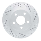 R1 Concepts 1998-2005 Buick Park Avenue Rear Right Drilled & Slotted Geoperformance Rotor by R1 Concepts 830-45009R