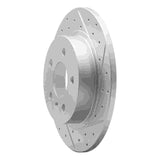 Dynamic Friction 2006-2011 Buick Lucerne Rear Right Drilled & Slotted Geoperformance Rotor by Dynamic Friction Company 830-45013R