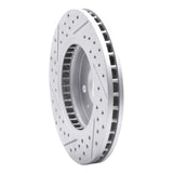 Dynamic Friction 2011-2016 Buick Regal Front Right Drilled & Slotted Geoperformance Rotor by Dynamic Friction Company 830-45014R