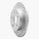 Dynamic Friction 2011-2016 Buick Lacrosse Rear Left Drilled & Slotted Geoperformance Rotor by Dynamic Friction Company 830-45015L