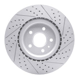 Dynamic Friction 2009-2017 Buick Regal Front Left Drilled & Slotted Geoperformance Rotor by Dynamic Friction Company 830-45017L