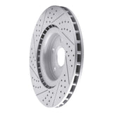 Dynamic Friction 2009-2017 Buick Regal Front Right Drilled & Slotted Geoperformance Rotor by Dynamic Friction Company 830-45017R