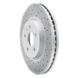 Dynamic Friction 2013-2022 Buick Encore Front Left Drilled & Slotted Geoperformance Rotor by Dynamic Friction Company 830-45020L