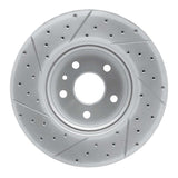 Dynamic Friction 2013-2022 Buick Encore Front Right Drilled & Slotted Geoperformance Rotor by Dynamic Friction Company 830-45020R