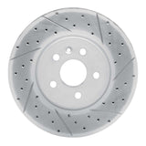 Dynamic Friction 2013-2022 Buick Encore Front Right Drilled & Slotted Geoperformance Rotor by Dynamic Friction Company 830-45020R