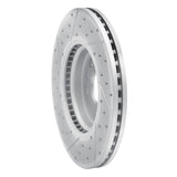 Dynamic Friction 2013-2022 Buick Encore Front Right Drilled & Slotted Geoperformance Rotor by Dynamic Friction Company 830-45020R