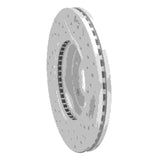 Dynamic Friction 2011-2025 Buick Lacrosse Front Left Drilled & Slotted Geoperformance Rotor by Dynamic Friction Company 830-45045L