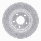 Dynamic Friction 2011-2025 Buick Lacrosse Front Right Drilled & Slotted Geoperformance Rotor by Dynamic Friction Company 830-45045R