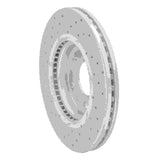 Dynamic Friction 2011-2025 Buick Lacrosse Front Right Drilled & Slotted Geoperformance Rotor by Dynamic Friction Company 830-45045R