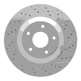 R1 Concepts 1997-2009 Cadillac Xlr Left Front Drilled & Slotted Geoperformance Rotor by R1 Concepts 830-46007D