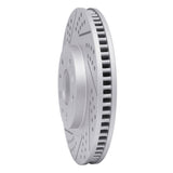 Dynamic Friction 2003-2007 Cadillac CTS Front Left Drilled & Slotted Geoperformance Rotor by Dynamic Friction Company 830-46012L