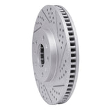 Dynamic Friction 2003-2007 Cadillac CTS Front Right Drilled & Slotted Geoperformance Rotor by Dynamic Friction Company 830-46012R