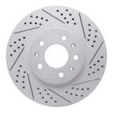 Dynamic Friction 2003-2007 Cadillac CTS Front Right Drilled & Slotted Geoperformance Rotor by Dynamic Friction Company 830-46012R