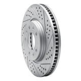 Dynamic Friction 2003-2008 Cadillac Seville Front Right Drilled & Slotted Geoperformance Rotor by Dynamic Friction Company 830-46013R