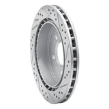 Dynamic Friction 2003-2011 Cadillac CTS Rear Left Drilled & Slotted Geoperformance Rotor by Dynamic Friction Company 830-46014L