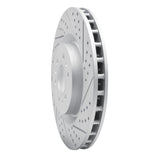 Dynamic Friction 2004-2011 Cadillac CTS Front Right Drilled & Slotted Geoperformance Rotor by Dynamic Friction Company 830-46015R