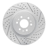 R1 Concepts 2004-2011 Cadillac CTS Front Right Drilled & Slotted Geoperformance Rotor