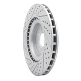 Dynamic Friction 2004-2011 Cadillac CTS Front Right Drilled & Slotted Geoperformance Rotor by Dynamic Friction Company 830-46015R