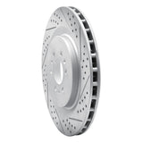 Dynamic Friction 2004-2011 Cadillac Sts Rear Right Drilled & Slotted Geoperformance Rotor by Dynamic Friction Company 830-46016R