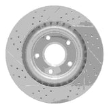 Dynamic Friction 2005-2013 Cadillac Xlr Front Right Drilled & Slotted Geoperformance Rotor by Dynamic Friction Company 830-46018R