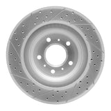 Dynamic Friction 2006-2016 Buick Allure Front Right Drilled & Slotted Geoperformance Rotor by Dynamic Friction Company 830-46022R