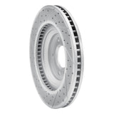 Dynamic Friction 2006-2016 Buick Allure Front Right Drilled & Slotted Geoperformance Rotor by Dynamic Friction Company 830-46022R